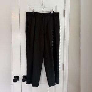 The Reset R Label The Eco Slouchy Trouser Black Size Large